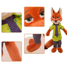 Conjunto Pelúcia Zootopia Nick Raposa e Judy Coelha