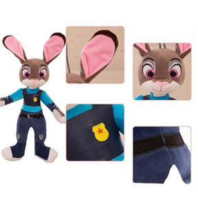 Conjunto Pelúcia Zootopia Nick Raposa e Judy Coelha