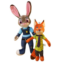 Conjunto Pelúcia Zootopia Nick Raposa e Judy Coelha