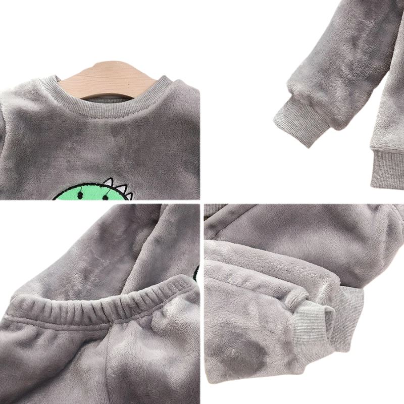 Conjunto de Veludo Infantil Bambino