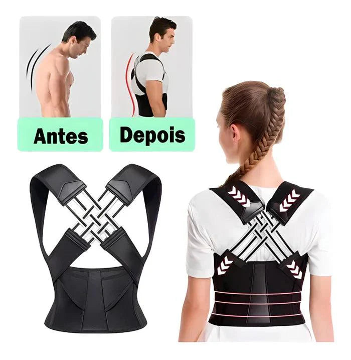 Corretor Postural Regulável PosturaPro