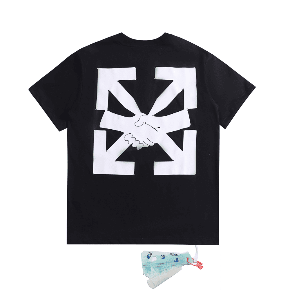 Camiseta Off-White Hand Shake Black