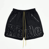 Rhude RH Logo Shorts All Black