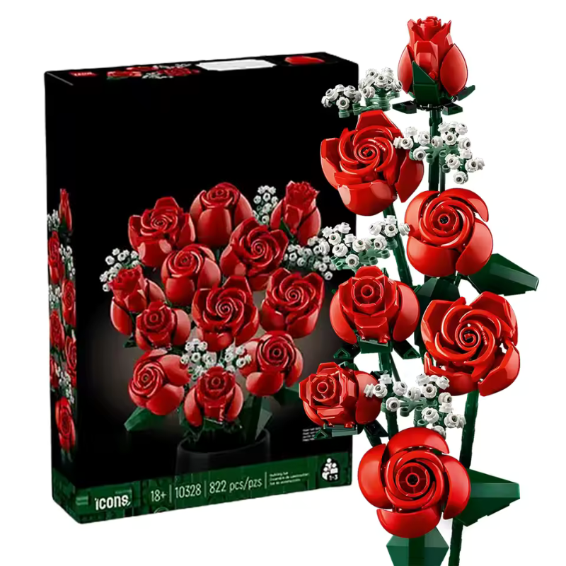 Buquê de Rosas | 968PCS