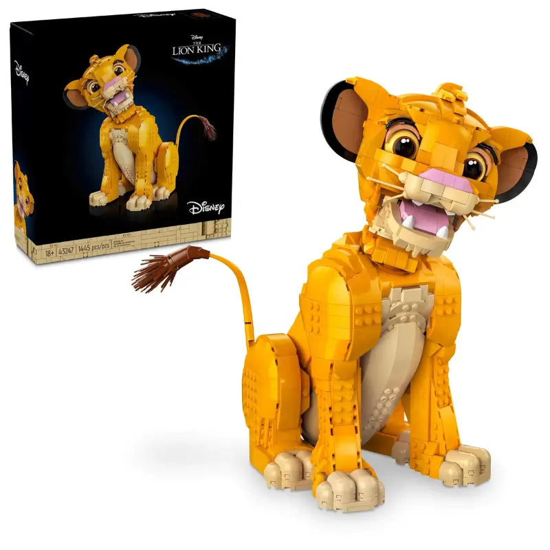 O jovem Simba, o Rei Leão | 1445PCS