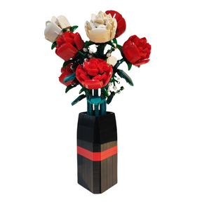 Vaso de Rosas | 818PCS