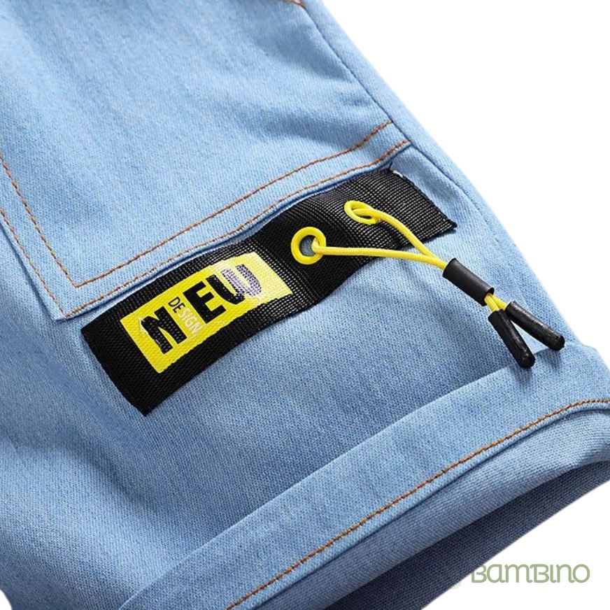 Calção Esportivo para Meninos - Estilo Moderno para os Pequenos