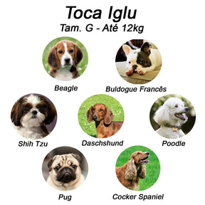 Toca para Cachorro e Gato Iglu Impermeável | Toca Luppet Draw™