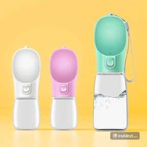 Garrafa com dispenser para água AquaPet | Para Cachorro