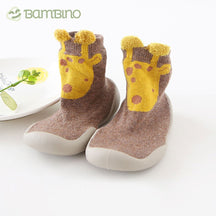 Meia Sapatilha Zoo Bebê Cano Alto