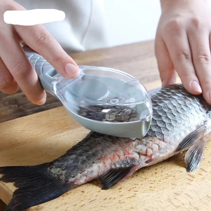 Raspador de escama de peixe, escova de pele de peixe, ferramentas de frutos do mar, remoção rápida, faca de limpeza, acessórios de cozinha