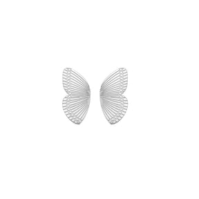 Brincos Borboleta Dourados em Aço Inoxidável