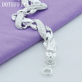 Pulseira Dragon em Prata Esterlina 925 - Charme e Elegância
