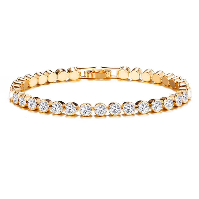 Pulseira de Cristal Luxuosa Burnetts