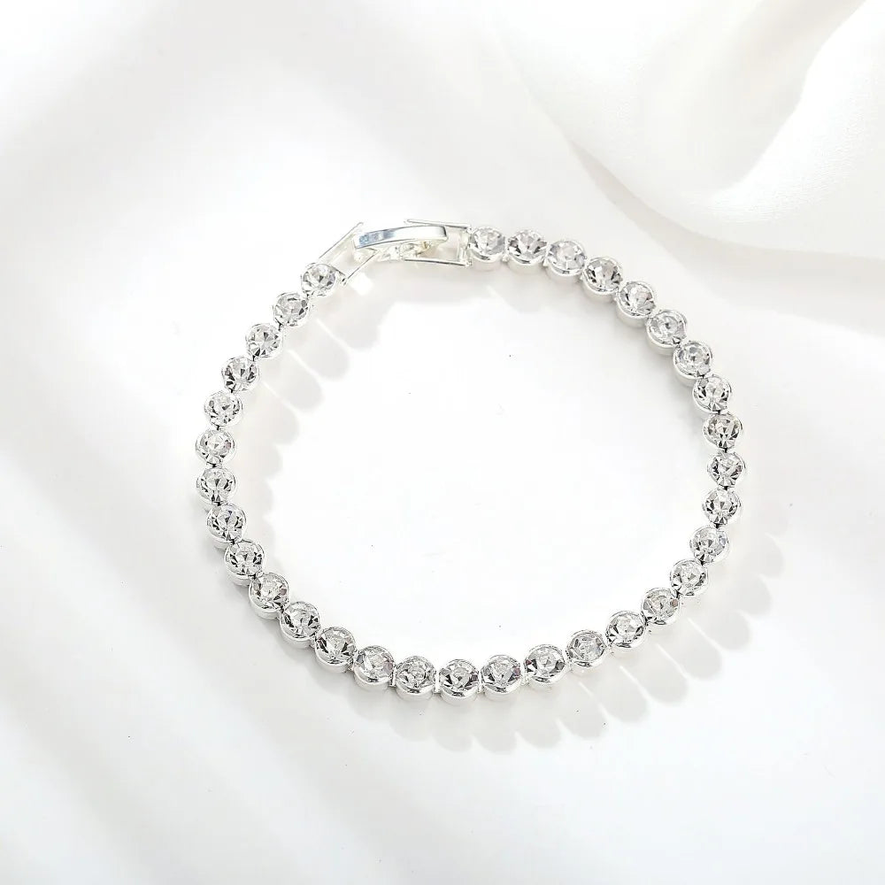Pulseira de Cristal Luxuosa Burnetts