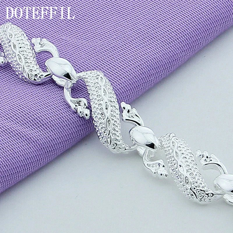 Pulseira Dragon em Prata Esterlina 925 - Charme e Elegância