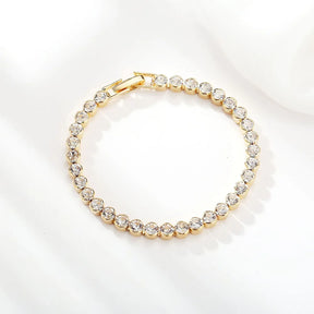 Pulseira de Cristal Luxuosa Burnetts