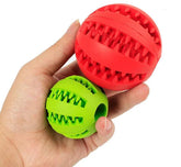 Bola Elástica e Resistente para Limpeza Dental de Pet
