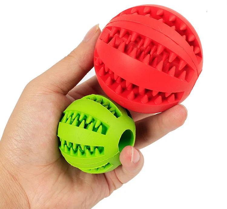 Bola Elástica e Resistente para Limpeza Dental de Pet