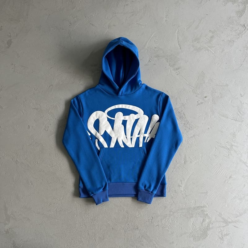 Conjunto Team Syna Hood Twinset Blue