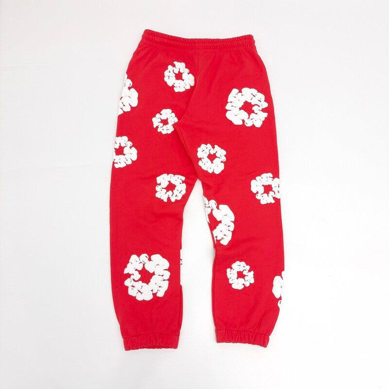 Calça Denim Tears The Cotton Wreath Red