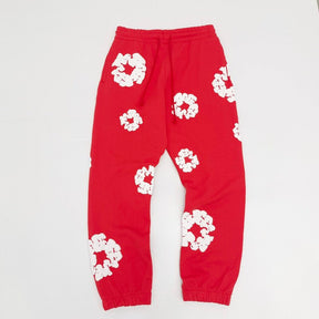 Calça Denim Tears The Cotton Wreath Red