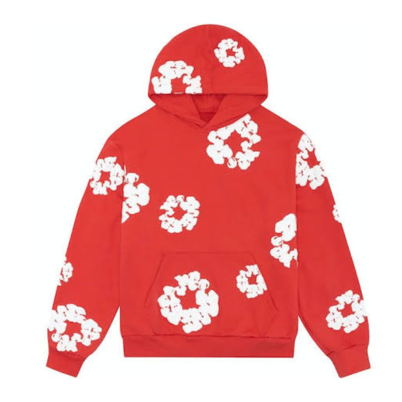 Moletom Denim Tears The Cotton Wreath Red