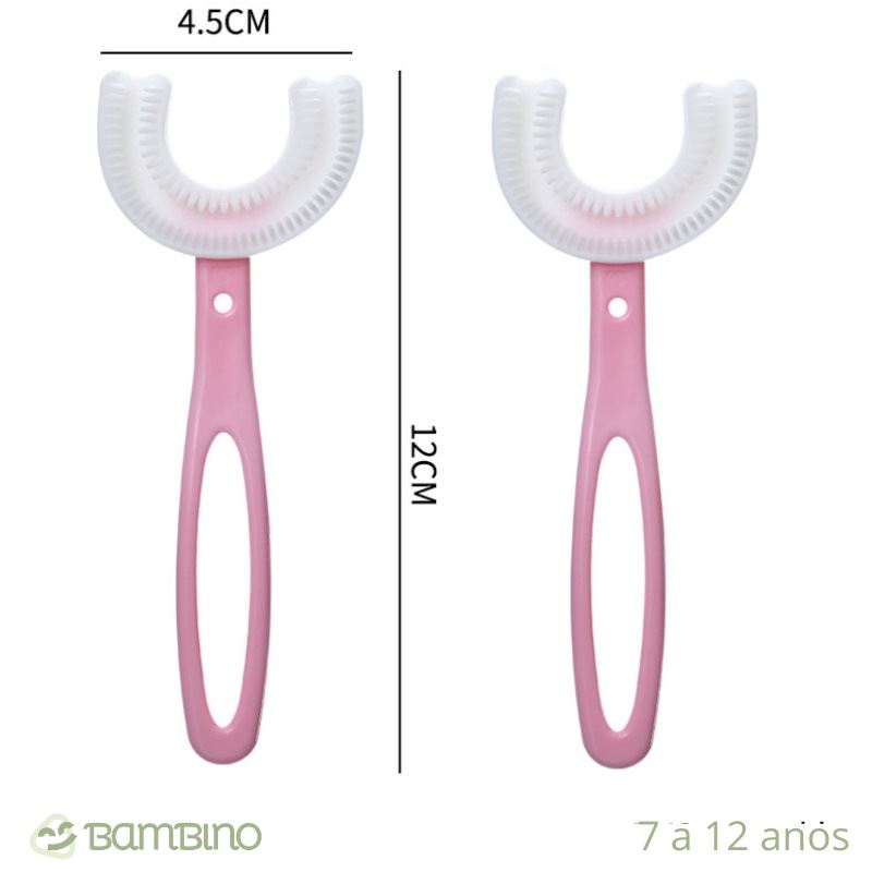 Escova de Dente Infantil 360 Graus - Compre 1 e leve 2