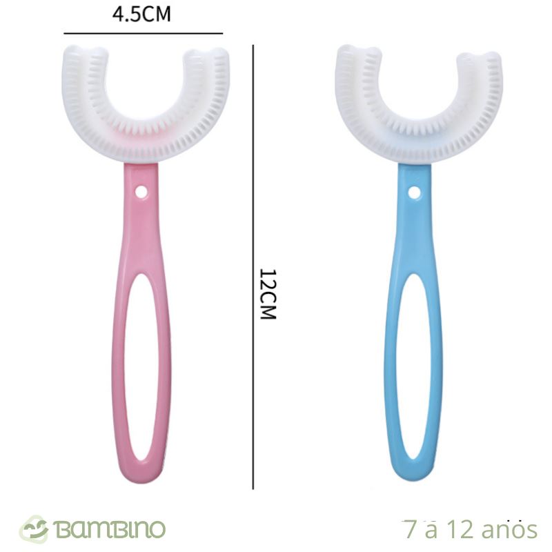 Escova de Dente Infantil 360 Graus - Compre 1 e leve 2