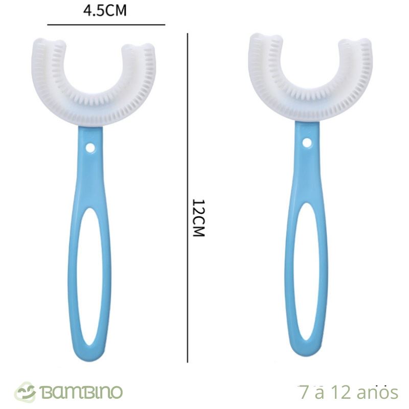 Escova de Dente Infantil 360 Graus - Compre 1 e leve 2