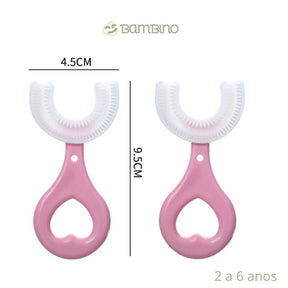 Escova de Dente Infantil 360 Graus - Compre 1 e leve 2