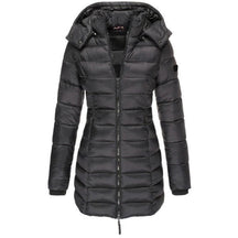 Jaqueta Feminina Puffer Longa com Capuz - WinterGlam