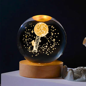 Luminária Decorativa Espacial 3D - Cosmic Sky