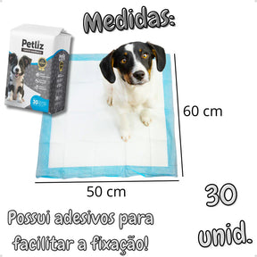 Tapete Higiênico Descartável para Cachorro | Tapete Higiênico Petliz