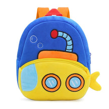 Mochila Infantil Cartoon de Pelúcia para Crianças de 2 a 4 Anos de Idade
