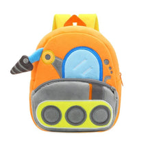 Mochila Infantil Cartoon de Pelúcia para Crianças de 2 a 4 Anos de Idade
