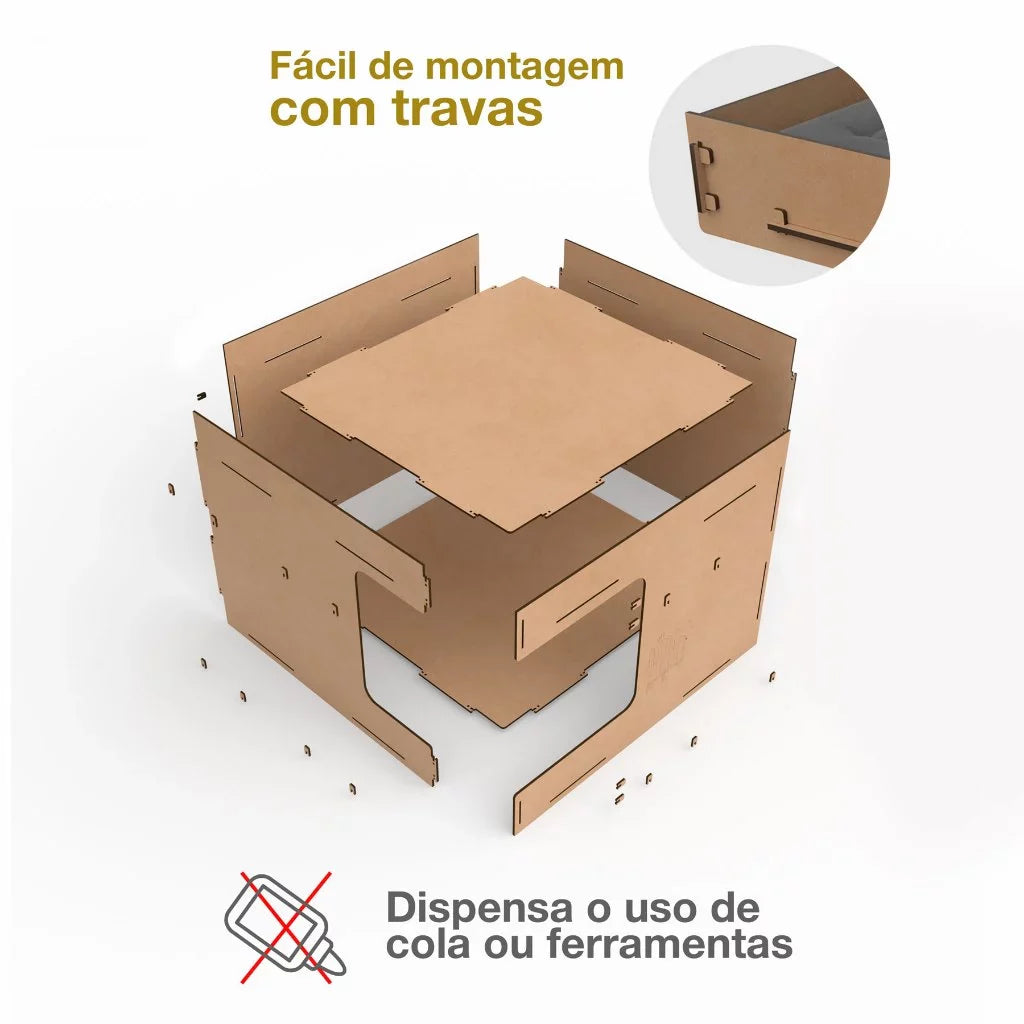 Casinha Pet 2 andares para Cachorro e Gato | PetMansion™