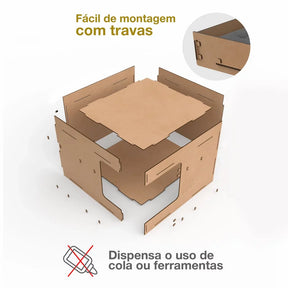 Casinha Pet 2 andares para Cachorro e Gato | PetMansion™