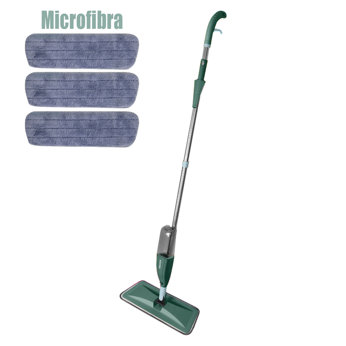 Mop Spray Com Reservatório + Refil Microfibra com 15%PrimeiraCompra+Frete Grátis