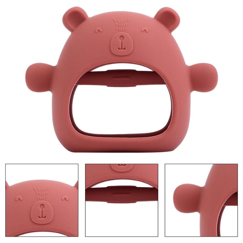 Mordedor Silicone Anti - Bactérias Recém Nascido Bambino