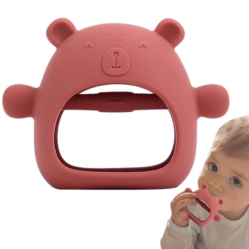 Mordedor Silicone Anti - Bactérias Recém Nascido Bambino