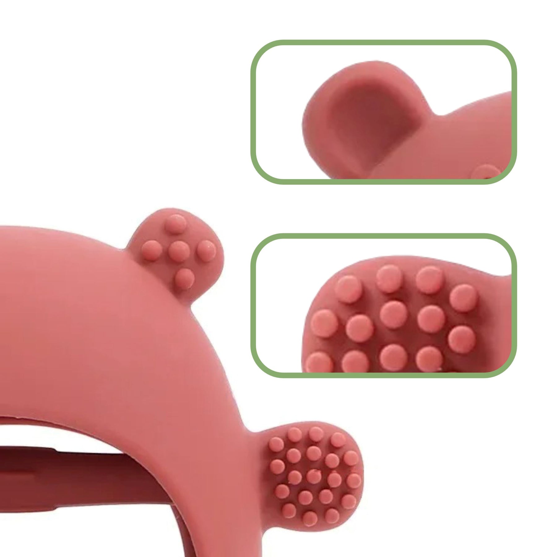 Mordedor Silicone Anti - Bactérias Recém Nascido Bambino