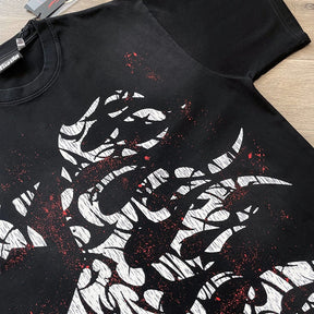 Camiseta Hellstar Thorn Black Red