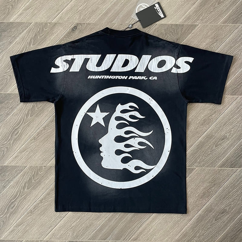 Camiseta Hellstar Studios Cartoon Logo Black