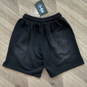 Hellstar Flame Shorts Black