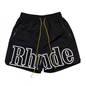 Rhude Logo Short 'Black'