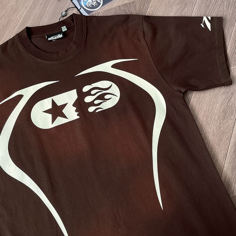 Camiseta Hellstar Warm Up Brown