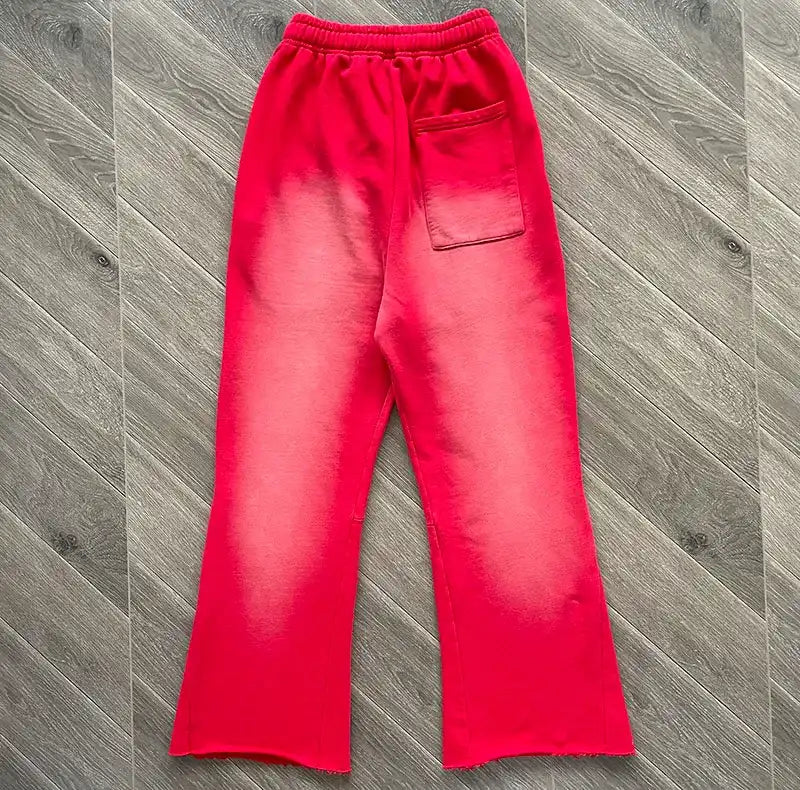 Calça Hellstar Red Flare Sweatpants