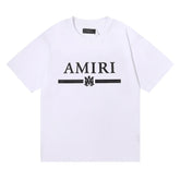 Camiseta Amiri Bar Logo White