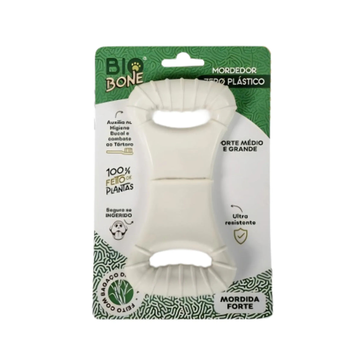 Brinquedo Mordedor Pet Natural Zero Plástico | Biobone™